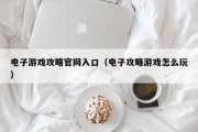 电子游戏攻略官网入口（电子攻略游戏怎么玩）